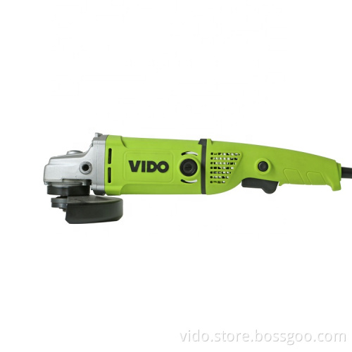 VIDO gleason gear 1300w stand hand hold portable angle grinder cutter 125mm